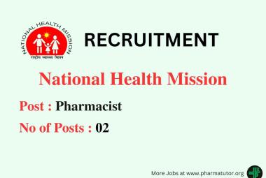 Jobs for Pharmacists under National Health Mission