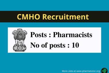 Openings for Pharmacists under Office of the CMHO