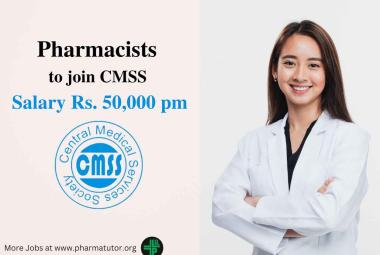 Opportunity for Pharmacists to join Central Medical Services Society
