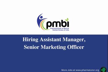 PMBI Hiring Assistant Manager, Senior Marketing Officer