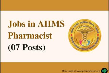 Recruitment for Pharmacist at All India Institute of Medical Sciences