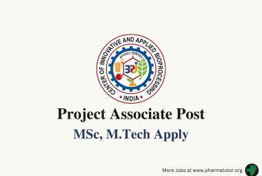 Vacancy for Project Associate at CIAB