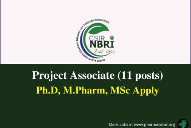 Vacancy for Project Associate at NBRI