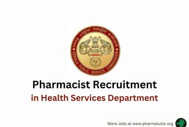 Applications are invited for Pharmacist under KPSC