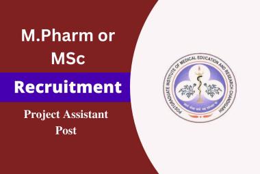 Applications are invited for Project Assistant at PGIMER