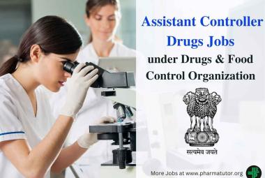 Apply online for Assistant Controller Drugs under Drugs & Food Control Organization