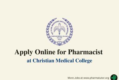Apply Online for Pharmacist at Christian Medical College