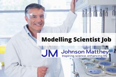 Require Modelling Scientist at Johnson Matthey