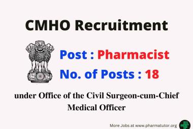 Vacancy for Pharmacists under Office of the CMHO