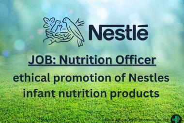 Nestle looking for Nutrition Officer