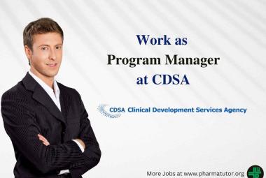Applications are invited for post of Program Manager at CDSA