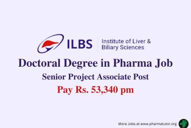 Apply Online for post of Senior Project Associate at ILBS