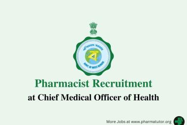 Chief Medical Officer of Health is inviting applications for post of Pharmacist