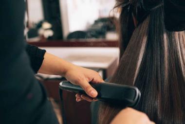 Mixing heat with hair styling products may be bad for your health