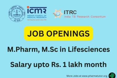 Multiple openings under various projects under ITRC-ICMR