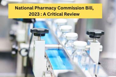 National Pharmacy Commission Bill, 2023