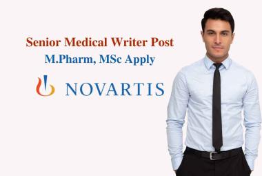 Novartis looking for Senior Medical Writer