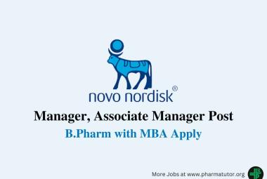 Novo Nordisk looking for Manager, Associate Manager
