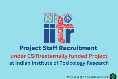 Project Staff under externally funded Projects at IITR