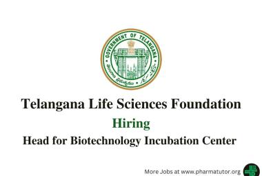 TLSF Hiring Head for Biotechnology Incubation Center