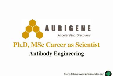 Vacancy for Ph.D, MSc as Scientist at Aurigene