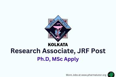 Vacancy for Research Associate, JRF at NIPER