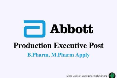 Work as Production Executive at Abbott