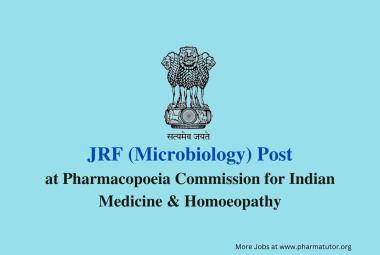 Applications are invited for post of JRF at PCIM&H