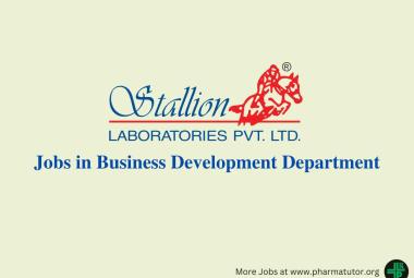 Jobs in Business Development Department at Stallion Laboratories
