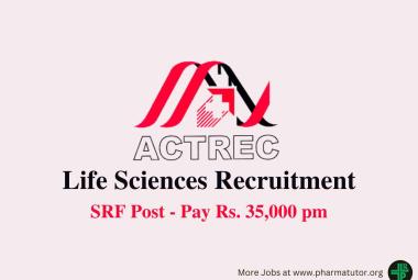 Life Sciences Recruitment at Advanced Centre for Treatment, Research and Education in Cancer