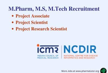 NCDIR Hiring Scientist, Research Scientist, Project Associate