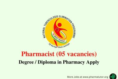 Recruitment for Pharmacists under the National Tuberculosis Eradication Program