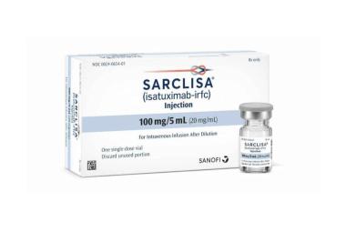 Sarclisa (isatuximab) Phase 3 trial met primary endpoint of progression free survival in patients with newly diagnosed multiple myeloma not eligible for transplant