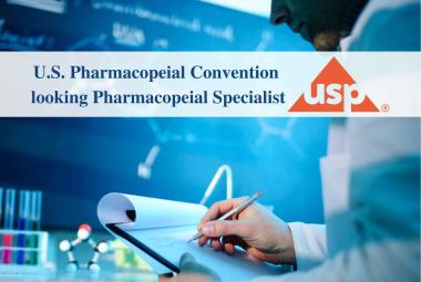 U.S. Pharmacopeial Convention looking Pharmacopeial Specialist