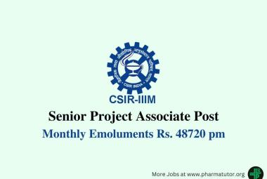 Vacancy for Senior Project Associate at IIIM