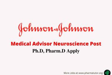 Work as Medical Advisor Neuroscience at Johnson and Johnson