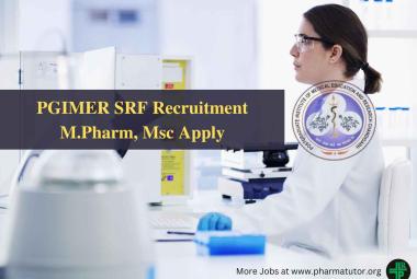Applications are invited for post of SRF at PGIMER