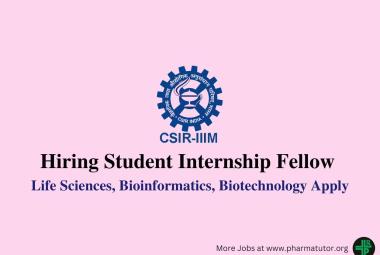 IIIM Hiring Student Internship Fellow