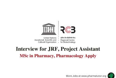 Interview for JRF, Project Assistant at Regional Centre for Biotechnology