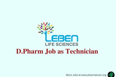 Leben Life Sciences looking for Technician