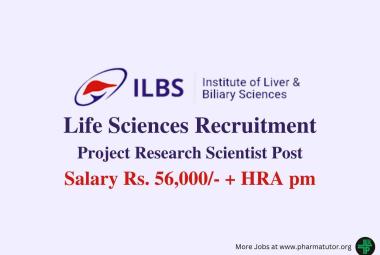 Life Sciences Recruitment at Institute of Liver & Biliary Sciences