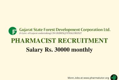 Opportunity for Pharmacist to Join GSFDC