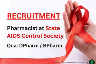 Pharmacist recruitment at State AIDS Control Society