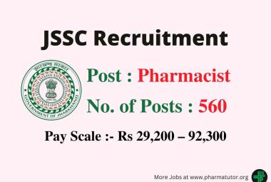 Recruitment for Pharmacists under Health, Medical Education and Family Welfare Department