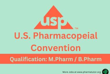 Recruitment of Senior Scientist II, Documentary Standards at U.S. Pharmacopeial Convention