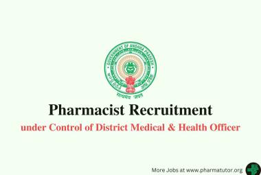 Vacancy for Pharmacist Under the Control of District Medical & Health Officer