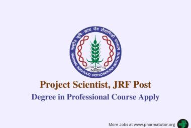 Vacancy for Project Scientist, JRF at NABI