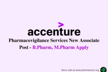 Work as Pharmacovigilance Services New Associate at Accenture