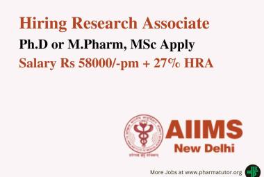 AIIMS Hiring Research Associate