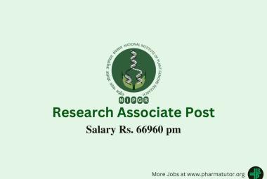Applications are invited for post of Research Associate at NIPGR
